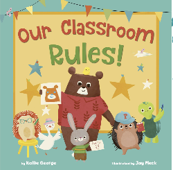 our classroom rules book cover by kallie george
